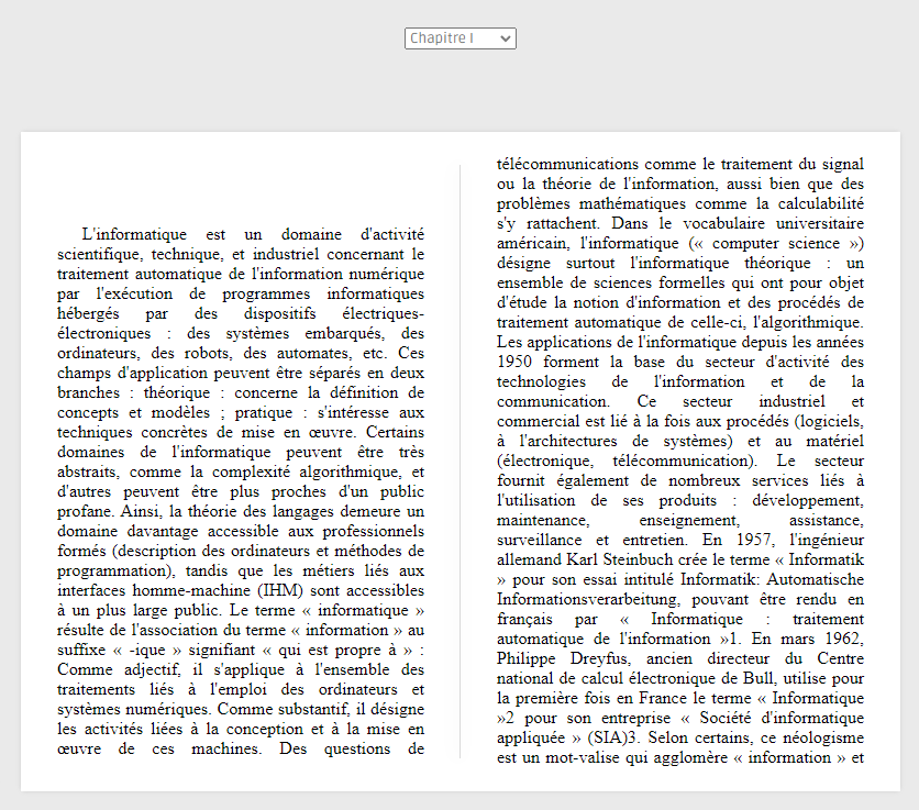 Chapitre 1 du livre