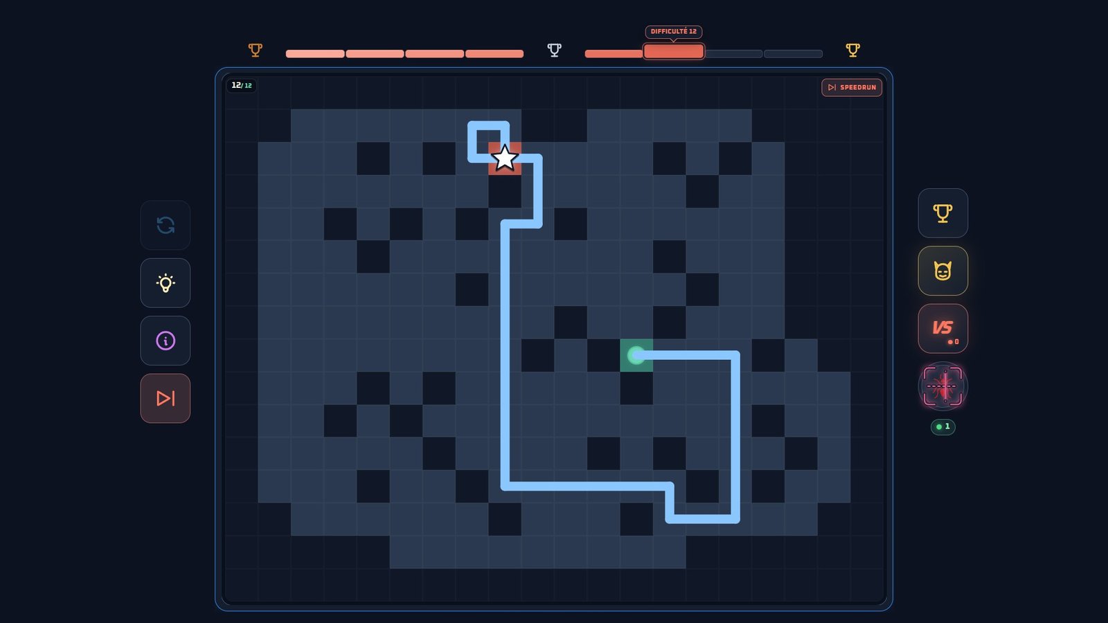 Résolution automatique d’un labyrinthe dans Mazlide