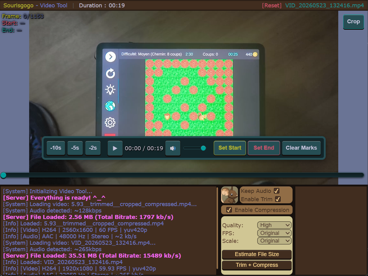 Projet Video Editor Transformice