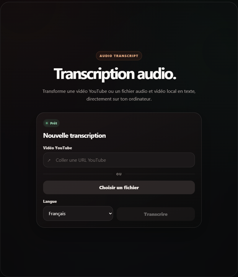 Projet YT Transcript